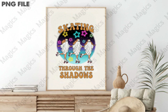 Skating Through the Shadows Png Product Image 3