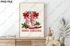 Howdy Christmas Png - Western Christmas Product Image 3