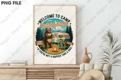 Funny Camping PNG, Family Adventure Png Product Image 3