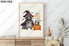 Funny Racoon Witch I Put a Spell on You Product Image 3