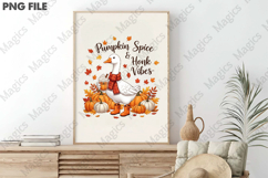 Pumpkin Spice Sublimation Design Product Image 3