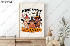 Feeling Spooky Png-Witchy Cows &amp; Pumpkin Product Image 3