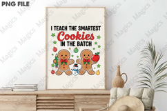 Teacher Christmas Png, Christmas Pencil Product Image 3