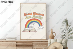 Teach Dreams Into Reality Png, Teacher Sublimation Product Image 3