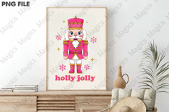 Holly Jolly Nutcracker Christmas Png Product Image 3