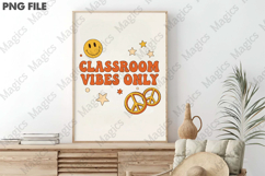 Classroom Vibes Only Png, Teacher Sublimation Product Image 3