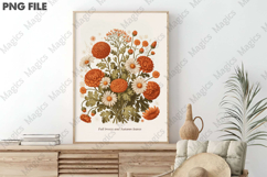 Fall Breeze and Autumn Leaves Png Product Image 1