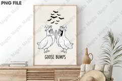 Funny Halloween Ghost Goose Bumps Png Product Image 3