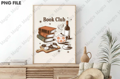 Book Club,Book Lover, Bookworm Png Product Image 3