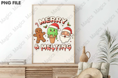Merry &amp; Melting Christmas Ice Cream Png Product Image 3