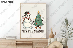 Pink Christmas PNG Sublimation Product Image 3