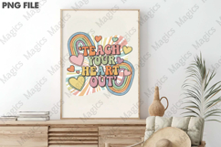 Teach Your Heart Out Png, Teacher Sublimation Product Image 3