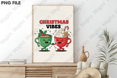 Retro Christmas Western Design PNG Product Image 3