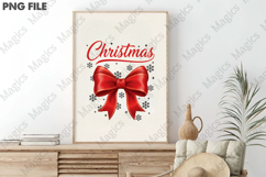 Christmas Coquette PNG Design Product Image 3