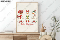 Christmas Just a Silly Goose PNG Product Image 3