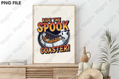 Ride the Spook Coaster! PNG Product Image 3
