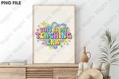 This is My Teaching Era Png, Teacher Sublimation Product Image 3
