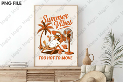 Summer Vibes,Funny Summer Png, Goose Sum Product Image 3