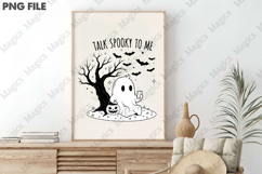 Halloween Ghost Talk Spooky to Me Png Product Image 3
