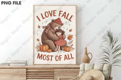 I Love Fall Most of All Png Product Image 3
