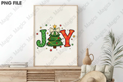 Joy Christmas Sublimation Png Product Image 3