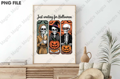 Skeleton.Just Waiting for Halloween PNG Product Image 3