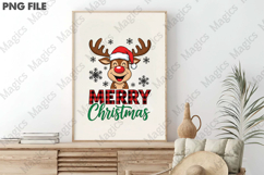 Reindeer Merry Christmas PNG Clipart Product Image 3
