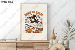 Honk or Treat Halloween Cute Goose PNG Product Image 3