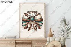 Western Cowgirl Howdy png Product Image 3