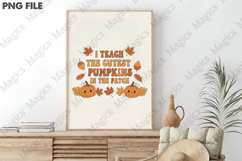 I Teach the Cutest Pumpkins in the Patch Png, Product Image 3