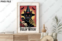 Feelin' Witchy Png,,Cats Crazy Png Product Image 1