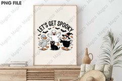 Let&#039;s Get Spooky ,Halloween Goose PNG Product Image 3