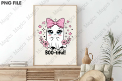 Cute Ghost PNG, Halloween Boo-Tiful PNG Product Image 3