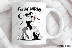Halloween Vintage Witch Feelin Witchy Product Image 4