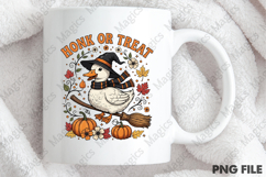 Honk or Treat Halloween Cute Goose PNG Product Image 4