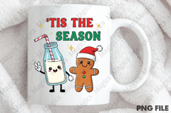 Christmas Milk and Cookies PNG Product Image 4