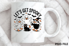 Let&#039;s Get Spooky ,Halloween Goose PNG Product Image 4