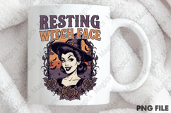 Resting Witch Face Png Product Image 4