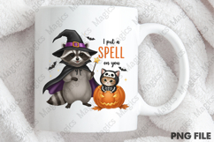 Funny Racoon Witch I Put a Spell on You Product Image 4