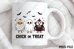 Funny Halloween Chicken Chick or Treat Product Image 4