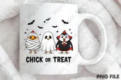 Funny Halloween Chicken Chick or Treat Product Image 4