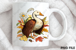 Halloween Silly Goose Floral Boho Png Product Image 4
