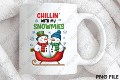 Chillin with My Snowmies PNG Product Image 4