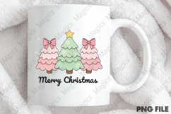Coquette Merry Christmas Tree Png, Xmas Product Image 4
