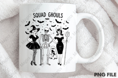 Vintage Halloween Witch Squad Ghouls Png Product Image 4