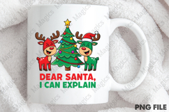 Dear Santa, I Can Explain Christmas PNG Product Image 4