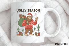 Jolly Season Christmas Bear PNG Product Image 4