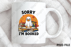 Halloween Goose Ghost Fall Read Book PNG Product Image 4