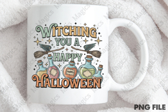 Witching You a Happy Halloween Png Product Image 4