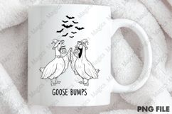 Funny Halloween Ghost Goose Bumps Png Product Image 4